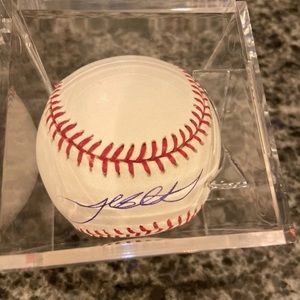 Autographed Josh Beckett Baseball